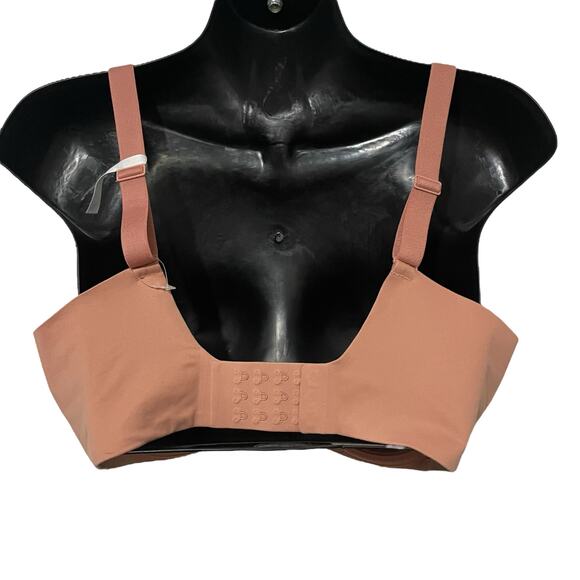 Aerie Womens Bra Size 34DD Real Free Full Coverage Burnt Orange Adjustable Strap - Picture 2 of 9